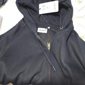 Carhartt WIP Hooded Chase Jacket - Black/Gold - Men's